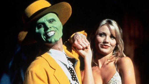 Cameron Diaz e Jim Carrey em O Maskara