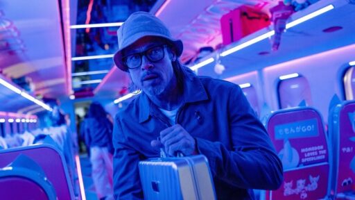 Cena do filme Trem Bala de David Leitch