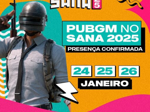 PUBG MOBILE é confirmado no SANA 2025