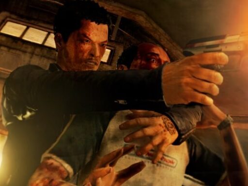 Cena do jogo Sleeping Dogs
