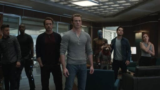 Cena de Vingadores Ultimato