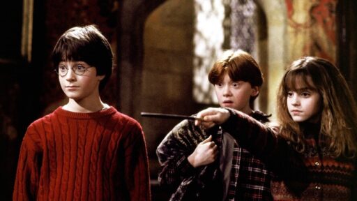 Cena do filme Harry Potter e a Pedra Filosofal