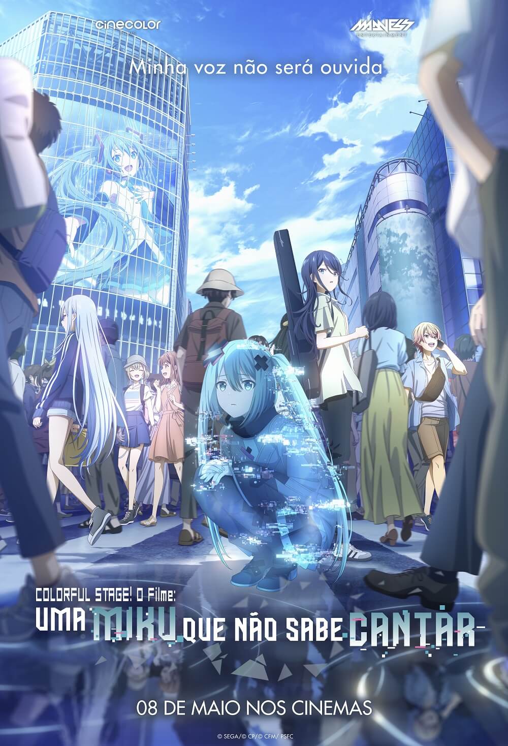 Colorful Stage! estreia filme animado em maio no Brasil