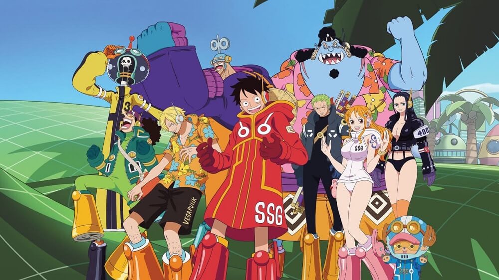 Anime de One Piece - arco da ilha de EggHead