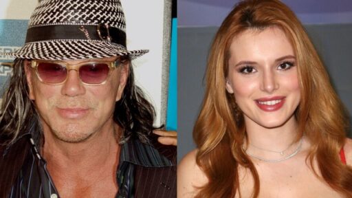 Bella Thorne acusa Mickey Rourke de comportamento abusivo