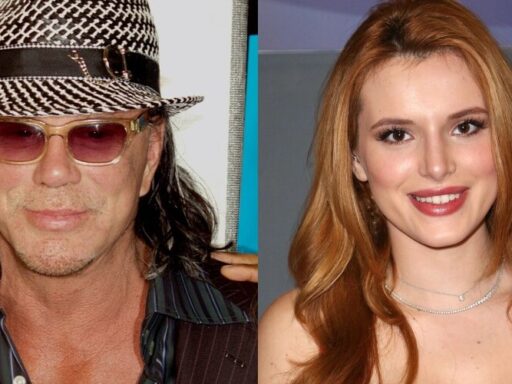 Bella Thorne acusa Mickey Rourke de comportamento abusivo
