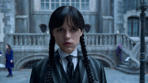 Jenna Ortega em Wandinha