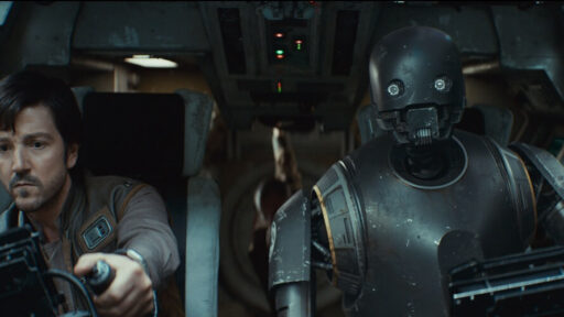 Cassian Andor (Diego Luna) e K-2SO (Alan Tudyk) na segunda temporada da série