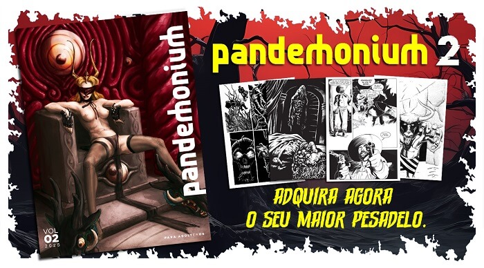 Pandemonium 2 - coletânea de terror está em campanha no catarse