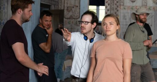 Ari Aster filmando Midsommar