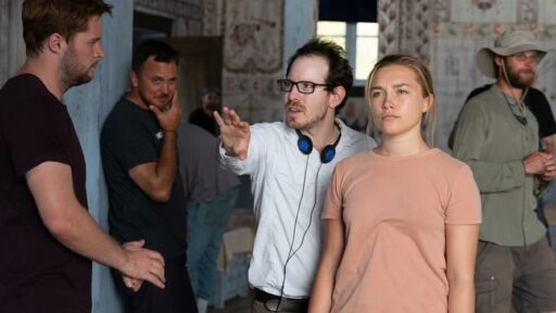 Ari Aster filmando Midsommar