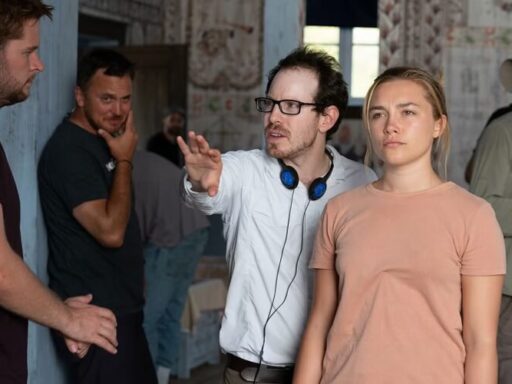 Ari Aster filmando Midsommar