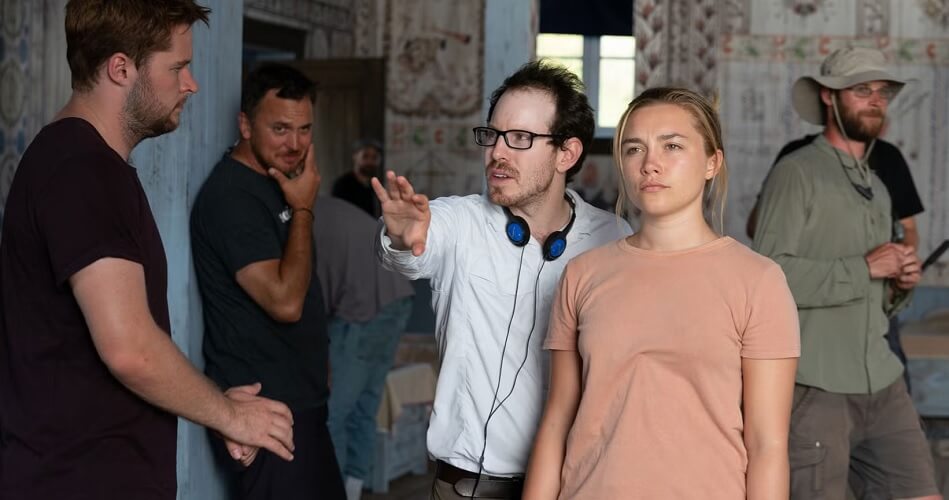 Ari Aster filmando Midsommar