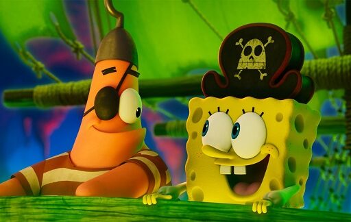 Cena de Bob Esponja Em Busca da Calça Quadrada