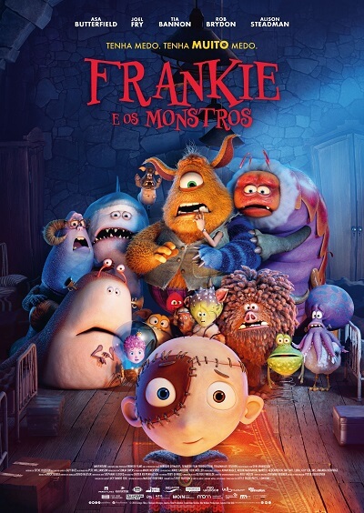 Frankie e os Monstros filme animado banner