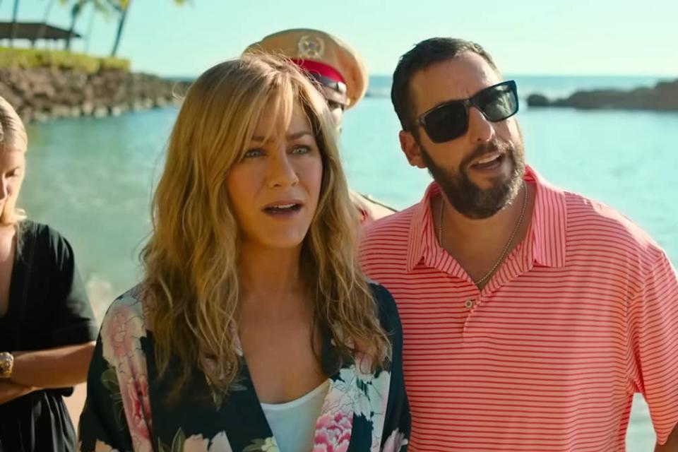 Jennifer Aniston e Adam Sandler