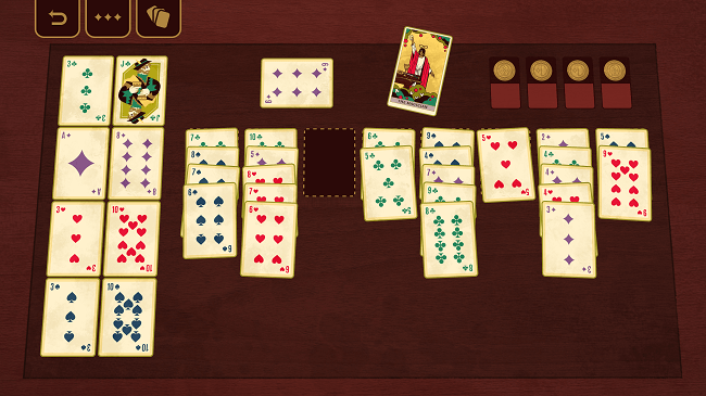 Occlude jogo de Occult Solitaire