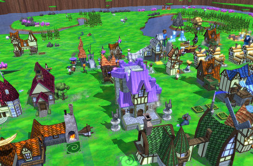 A World of Keflings - jogo de fantasia e construção de cidades