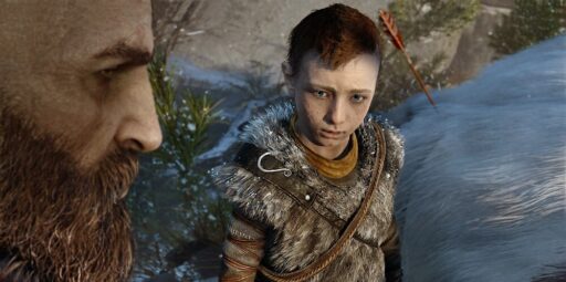 Cena do jogo God of War