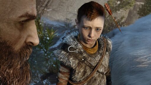 Cena do jogo God of War