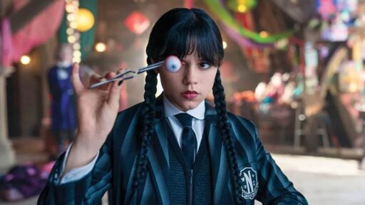 Jenna Ortega na 2 temporada de Wandinha
