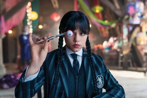 Jenna Ortega na 2 temporada de Wandinha