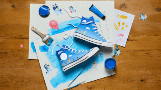 Converse apresenta coleção limitada com Bluey, fenômeno da animação infantil