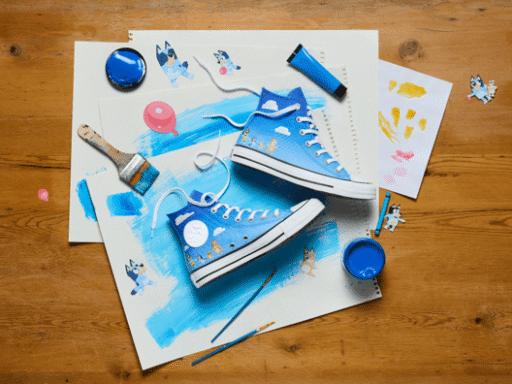 Converse apresenta coleção limitada com Bluey, fenômeno da animação infantil