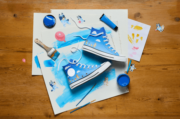 Converse apresenta coleção limitada com Bluey, fenômeno da animação infantil