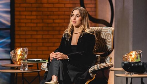 Manu Cit no primeiro episódio da segunda temporada de Shark Tank Brasil Versão Creators