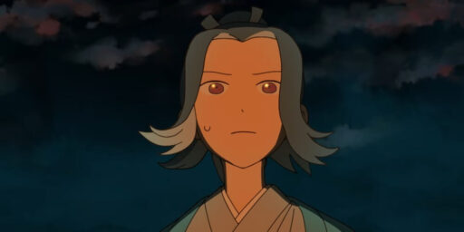 Cena do anime Inherit the Winds