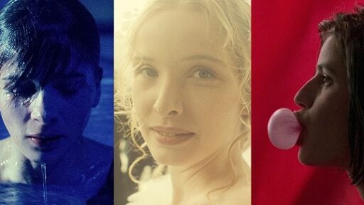 Trilogia das Cores de Krzysztof Kieślowski com os filmes A Liberdade é Azul, A Igualdade é Branca e A Fraternidade é Vermelha