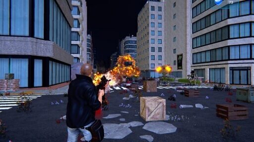 Andromis, shooter em terceira pessoa com foco em missões e destruição urbana em larga escala