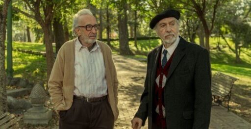 Eduardo Blanco e Luis Brandoni em cena de Parque Lezama