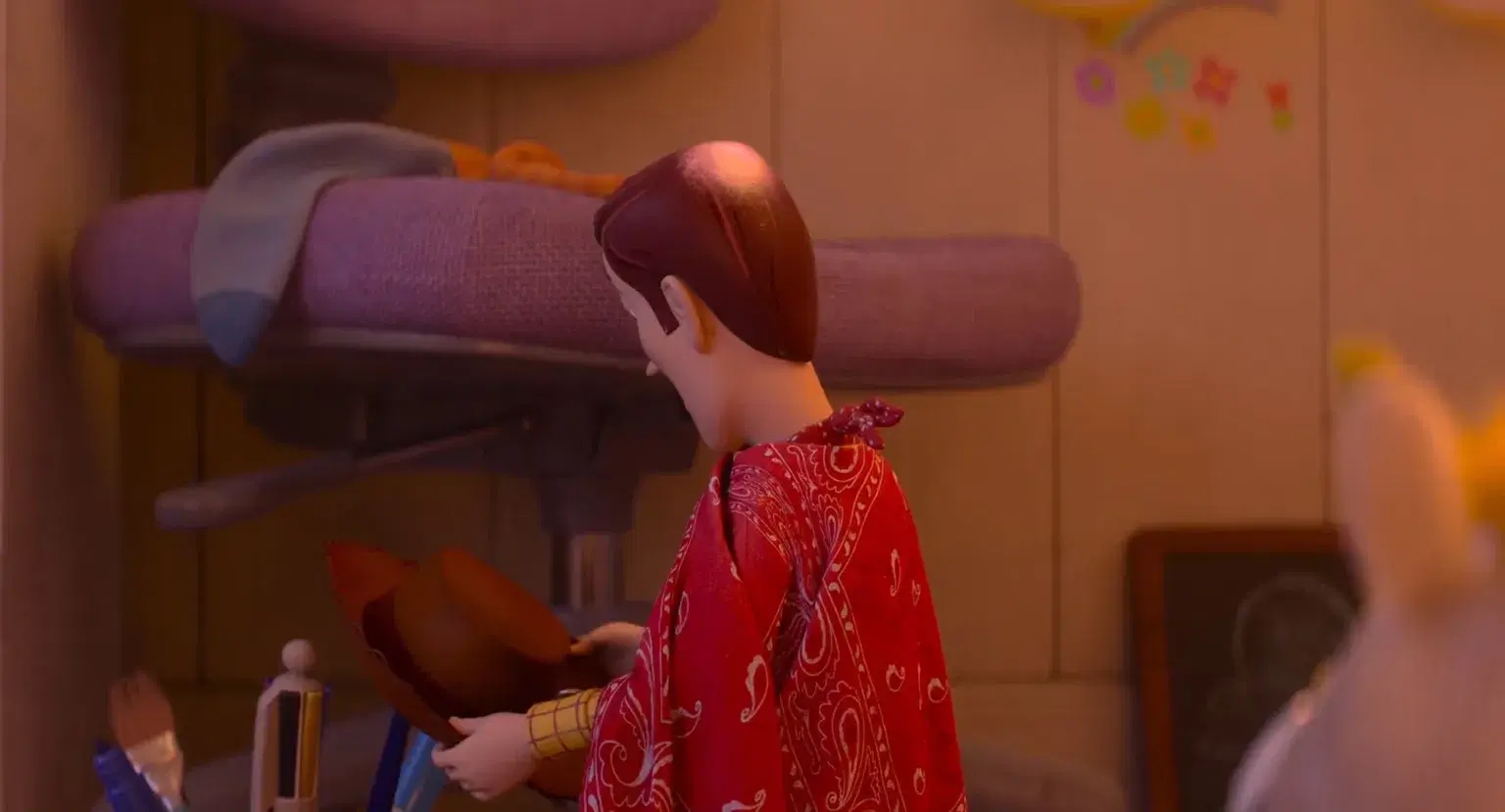 A temida calvícia atinge Woody em Toy Story 5, da Pixar